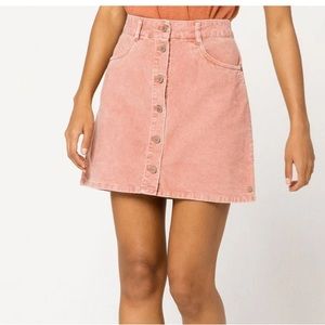 Roxy corduroy skirt size small